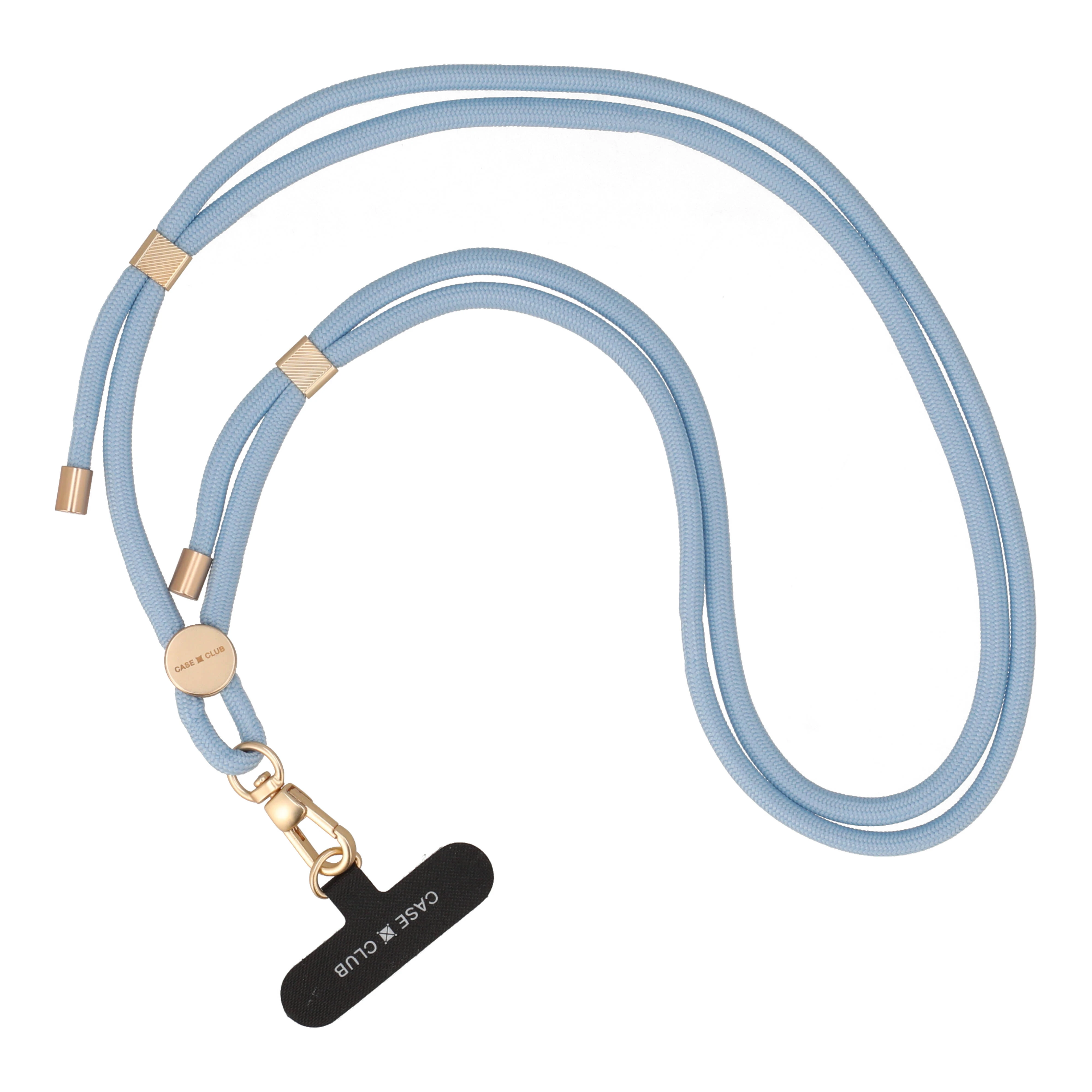 baby blue crossbody strap
